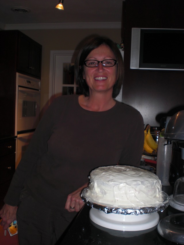 Mom and the Cake